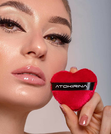 3x Atokirina Baby Trio Blender Puff - Nuovi Applicatori Make-Up Spugnetta per Trucco Fondotinta per Un Make up Perfetto Tessuto Super Morbido Bordi Lisci Atokirina Beauty