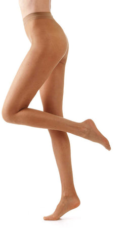 3x Bellissima Collant Velato Ed Opaco Elasticizzato Special 20 Denari Calze con Tassello Copri Dita e Cinturino Comodo Vita Alta Bellissima