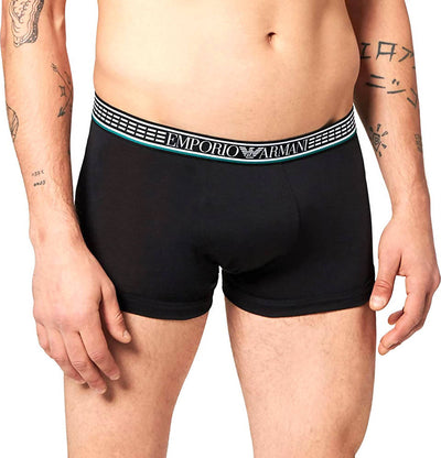 3x Boxer Uomo Emporio Armani 3 Paia in Morbida Maglia Antimicrobica E Anti Odore Tripack Boxer Tinta Unita Vita Bassa Moda/Uomo/Abbigliamento/Intimo/Boxer Euforia - Bronte, Commerciovirtuoso.it