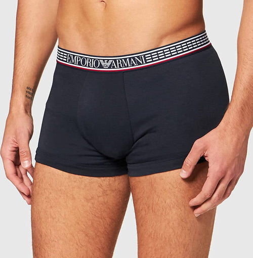 3x Boxer Uomo Emporio Armani 3 Paia in Morbida Maglia Antimicrobica E Anti Odore Tripack Boxer Tinta Unita Vita Bassa Moda/Uomo/Abbigliamento/Intimo/Boxer Euforia - Bronte, Commerciovirtuoso.it