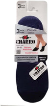 3x Fantasmino Salvapiede Unisex Charro Tinta Unita Confezione 3 Paia