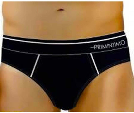 Slip Uomo PRIMINTIMO 3X Taglie Calibrate In Cotone Bielastico Con Elastico Eterno Con Logo Confezione Da 3 Paia