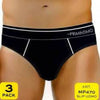 Slip Uomo PRIMINTIMO 3X Taglie Calibrate In Cotone Bielastico Con Elastico Eterno Con Logo Confezione Da 3 Paia