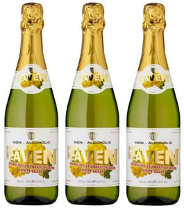 PURE HEAVEN SPARKLING CELEBRATION DRINK WHITE GRAPE ANALCOLICO 750 ML X 3 PZ 