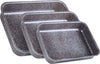 Bavaria Ottingher Tris Teglie Forno Rettangolari 1x25cm 1x30cm 1x35cm Pentole Mineral Stone 100% Made in Italy 3 x Pentola Anti Aderente 99994 tris teglie L'Orchidea - Siderno, Commerciovirtuoso.it