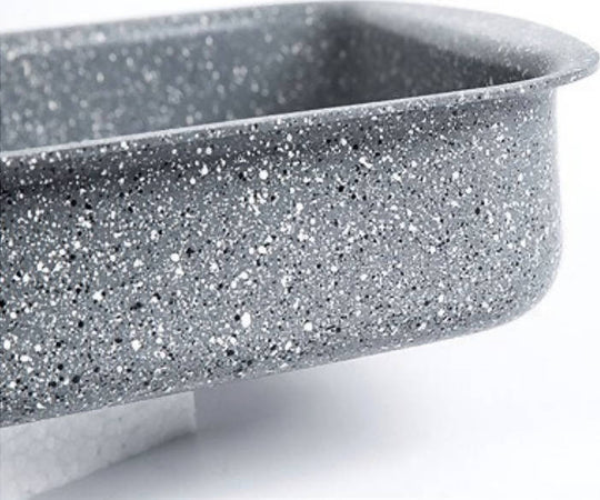 Bavaria Ottingher Tris Teglie Forno Rettangolari 1x25cm 1x30cm 1x35cm Pentole Mineral Stone 100% Made in Italy 3 x Pentola Anti Aderente 99994 tris teglie L'Orchidea - Siderno, Commerciovirtuoso.it