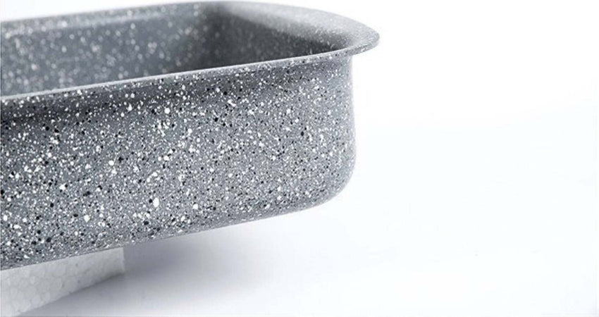 Bavaria Ottingher Tris Teglie Forno Rettangolari 1x25cm 1x30cm 1x35cm Pentole Mineral Stone 100% Made in Italy 3 x Pentola Anti Aderente 99994 tris teglie L'Orchidea - Siderno, Commerciovirtuoso.it