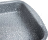 Bavaria Ottingher Tris Teglie Forno Rettangolari 1x25cm 1x30cm 1x35cm Pentole Mineral Stone 100% Made in Italy 3 x Pentola Anti Aderente 99994 tris teglie L'Orchidea - Siderno, Commerciovirtuoso.it