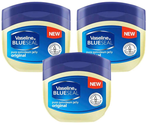 3x Vaseline Pure Petroleum Jelly 100 Ml X 3 Pz Vaselina Crema per Il Corpo per Pelli Secche E Screpolate Idratante Corpo