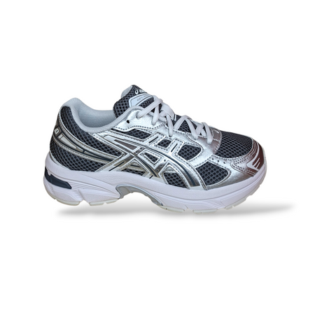 Sneakers ASICS GEL 1130 Bambino Argento Nero | Scarpe Sportive con Tecnologia GEL | Taglie 27-40