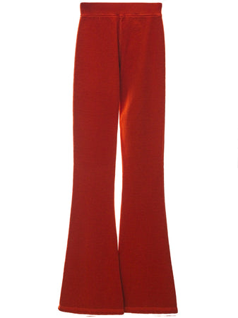 DSQUARED2 Pantalone Felpa Flared a Vita Alta Dsquared2 da donna