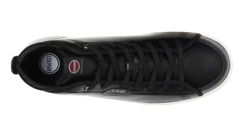 COLMAR Sneakers Uomo art. BATES MID PREMIUM 225 in pelle Black