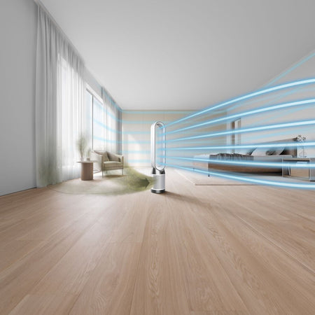 Purificatore d'Aria Dyson Purifier Cool PC1 Bianco Argento con Filtro HEPA