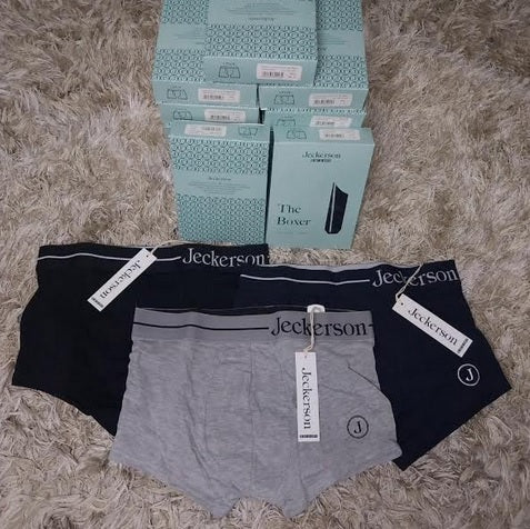 2 BOXER UOMO JECKERSON IN COTONE ELASTICIZZATO