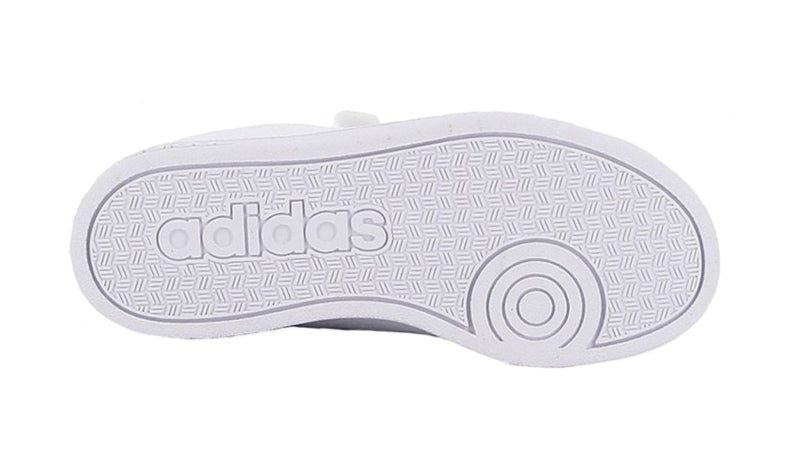 ADIDAS Tennis Bambina art. VS ADV CL CMF C (BB9978) in ecopelle White Pink