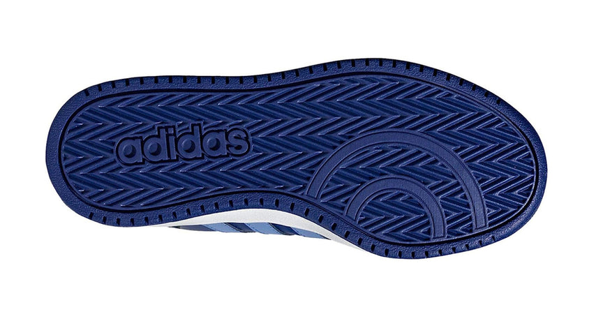 ADIDAS Basketball Ragazzo art. HOOPS MID 2.0 K (B75748) in ecopelle Blue