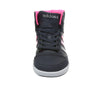 ADIDAS Basketball Ragazza art. VLNEO HOOPS MID W (F38383) in ecopelle Navy/Pink/Silver