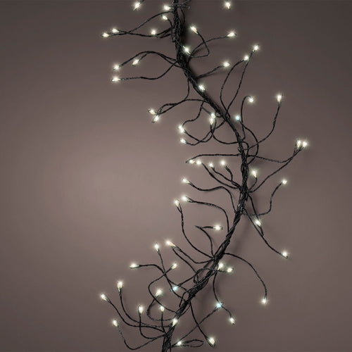 Serie di luci di natale a microLED con giochi di luce da 9 m