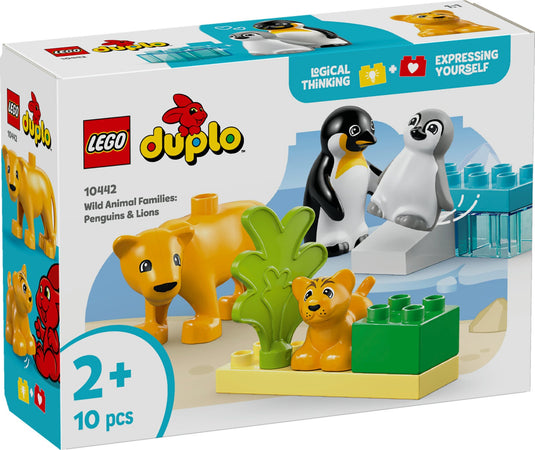 Lego Duplo Famiglie di Animali Pinguini e Leoni