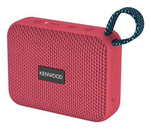 Kenwood AS-60BT Speaker Bluetooth Portatile 5W Impermeabile IPX7 Rosso