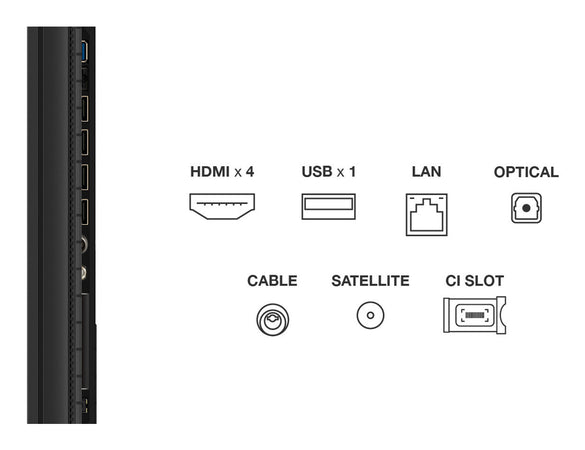 Tcl 85P89K Smart TV QLED 4K 85 pollici 144Hz Dolby Vision Atmos Google TV