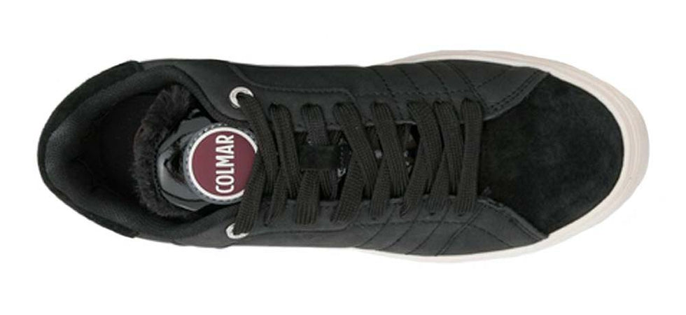 COLMAR Sneakers Donna art. CLAYTON FURY 131 in tessuto/suede Black