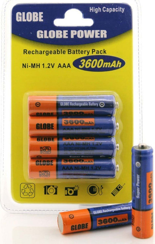 4 Batterie Ministilo Aaa Ricaricabili Da 3600 Mah Ni-mh Pile Confezione Battery Materiale Elettrico > Batterie e Pile Trade Shop italia - Napoli, Commerciovirtuoso.it