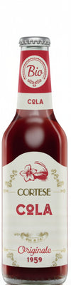 4 bottiglie di COLA Biologica 275ml ORIGINAL 1959 con estratti di noce di cola. L’inconfondibile colore scuro invece deriva dal caramello.