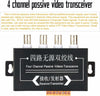 4 CANALI PASSIVO DVR AHD TRASMETTITORE VIDEO BALUN BNC HDCVI UTP RJ45 CAT5  Trade Shop italia - Napoli, Commerciovirtuoso.it