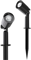 4 Faretti Led Luce Calda Faretto Con Pannello Solare Picchetto Da Giardino Ip65