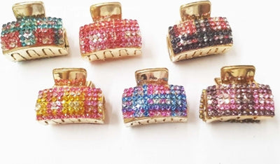 4 FERMAGLIO FERMAGLI MOLLETTA FERMA CAPELLI PARRUCCHIERE FORCINE FERMACAPELLI  Trade Shop italia - Napoli, Commerciovirtuoso.it