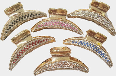 4 FERMAGLIO FERMAGLI PINZA MOLLETTA FERMA CAPELLI PARRUCCHIERE FORCINE  Trade Shop italia - Napoli, Commerciovirtuoso.it