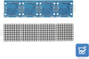 4 in 1 LED DOT Matrix Modulo Display MCU Control kit fai da te con 5 pin Line