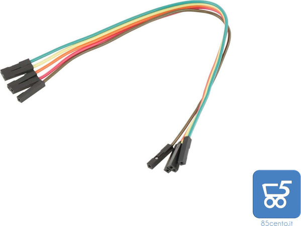 4 in 1 LED DOT Matrix Modulo Display MCU Control kit fai da te con 5 pin Line