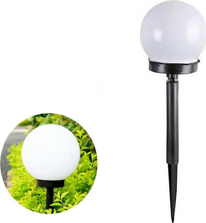 4 Lampione Solare 1 Led Giardino 10 Cm Su Picchetto Lampade Globo Per Esterni Articoli da Giardino > Illuminazione da esterno > Lampade per esterno Trade Shop italia - Napoli, Commerciovirtuoso.it