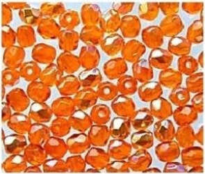 4-mm-rotondo-in-vetro-sfaccettato-perline-3570-arancione-AB-Qty-1