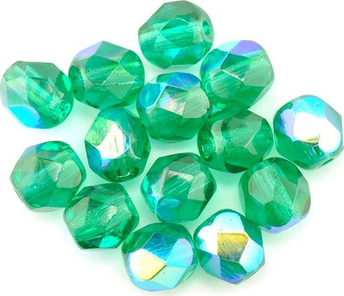 4-mm-rotondo-in-vetro-sfaccettato-perline-7300-Emerald-AB-Qty-1