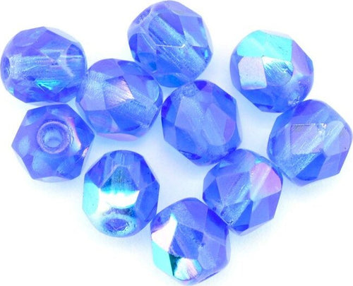 4-mm-rotondo-in-vetro-sfaccettato-perline-9626-blu-AB-Qty-1