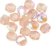 4-mm-Tondo-Sfaccettato-Perline-Di-Vetro-5185-Peach-AB-QTY-1