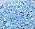 4-mm-Tondo-Sfaccettato-Perline-Di-Vetro-6660-luce-blu-ab-QTY-1
