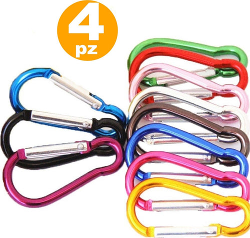 4 MOSCHETTONI 50-60-70-80MM CLIP PORTACHIAVI PORTA CHIAVI IN ALLUMINIO C/ GANCIO Fai da te/Ferramenta/Chiodi viti ed elementi di fissaggio/Fibbie/Moschettoni a scatto Trade Shop italia - Napoli, Commerciovirtuoso.it