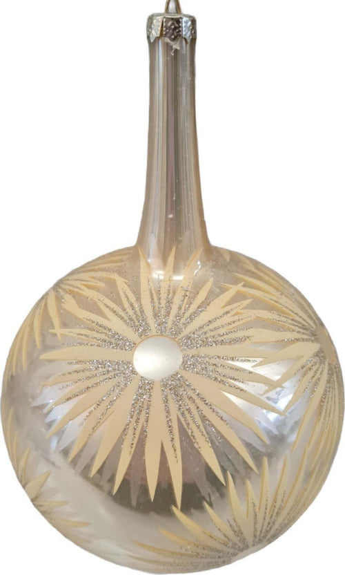 4 Palline in vetro a collo lungo Champagne per albero di natale sfera natalizia particolare Casa e cucina/Decorazioni per interni/Addobbi e decorazioni per ricorrenze/Decorazioni natalizie/Addobbi e decorazioni/Palle e palline MagiediNatale.it - Altamura, Commerciovirtuoso.it