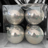 4 palline natalizie in PVC Argento Perlato da Ø 10 cm, Pendaglio Tinta Unita Casa e cucina/Decorazioni per interni/Addobbi e decorazioni per ricorrenze/Decorazioni natalizie/Addobbi e decorazioni/Palle e palline MagiediNatale.it - Altamura, Commerciovirtuoso.it