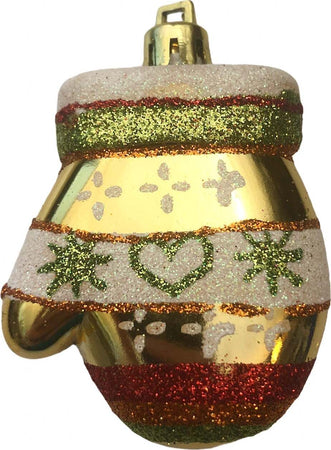 4 palline per albero di natale a forma di guanto da h 6 cm pendaglio decorato Casa e cucina/Decorazioni per interni/Addobbi e decorazioni per ricorrenze/Decorazioni natalizie/Addobbi e decorazioni/Palle e palline MagiediNatale.it - Altamura, Commerciovirtuoso.it
