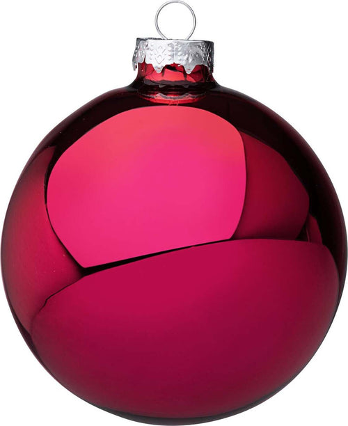 4 palline per albero di natale in vetro Azalea da Ø 10 cm pendaglio Tinta Unita Casa e cucina/Decorazioni per interni/Addobbi e decorazioni per ricorrenze/Decorazioni natalizie/Addobbi e decorazioni/Palle e palline MagiediNatale.it - Altamura, Commerciovirtuoso.it