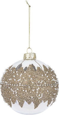 4 palline per albero di natale in vetro trasparente da Ø 10 cm pendaglio decorato Casa e cucina/Decorazioni per interni/Addobbi e decorazioni per ricorrenze/Decorazioni natalizie/Addobbi e decorazioni/Palle e palline MagiediNatale.it - Altamura, Commerciovirtuoso.it