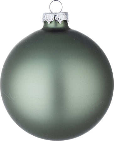 4 palline per albero di natale in vetro Verde Felce da Ø 10 cm pendaglio Tinta Unita Casa e cucina/Decorazioni per interni/Addobbi e decorazioni per ricorrenze/Decorazioni natalizie/Addobbi e decorazioni/Palle e palline MagiediNatale.it - Altamura, Commerciovirtuoso.it