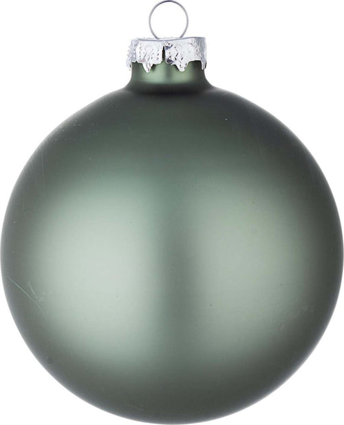 4 palline per albero di natale in vetro Verde Felce da Ø 10 cm pendaglio Tinta Unita Casa e cucina/Decorazioni per interni/Addobbi e decorazioni per ricorrenze/Decorazioni natalizie/Addobbi e decorazioni/Palle e palline MagiediNatale.it - Altamura, Commerciovirtuoso.it
