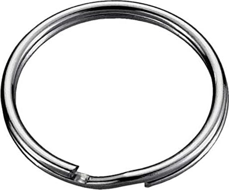 4-PEZZI---ANELLI-PER-PORTA-CHIAVI-IN-ACCIAIO-NICHELATO-16MM