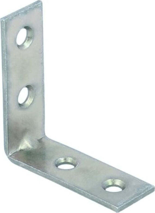 4-PEZZI---LASTRINE-ANGOLARI-DI-GIUNZIONE-A-4-FORI-CON-RINFORZO-CENTRALE---40x40x15MM---SPESSORE-2MM---IN-ACCIAIO-ZINCATO